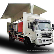 Chinese HY IVECO 4*2 6*4 light truck side dump truck for sale